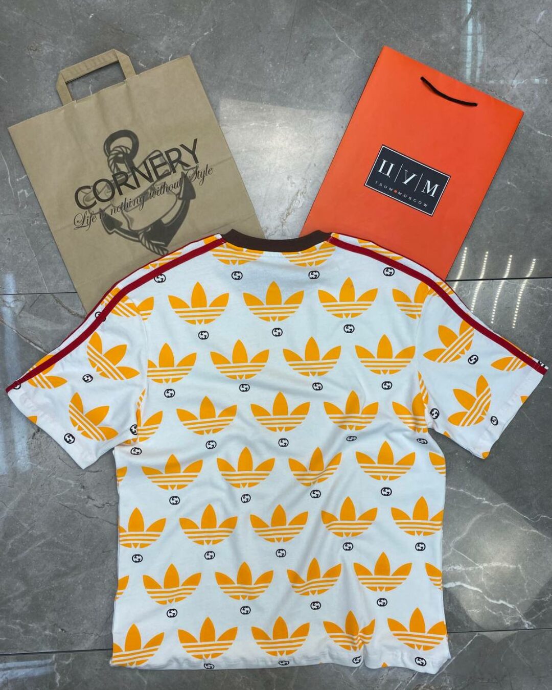 Футболка Gucci x Adidas
