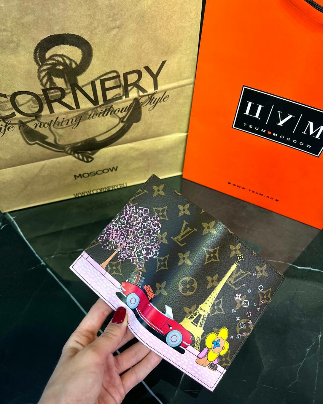 Обложка для паспорта Louis Vuitton