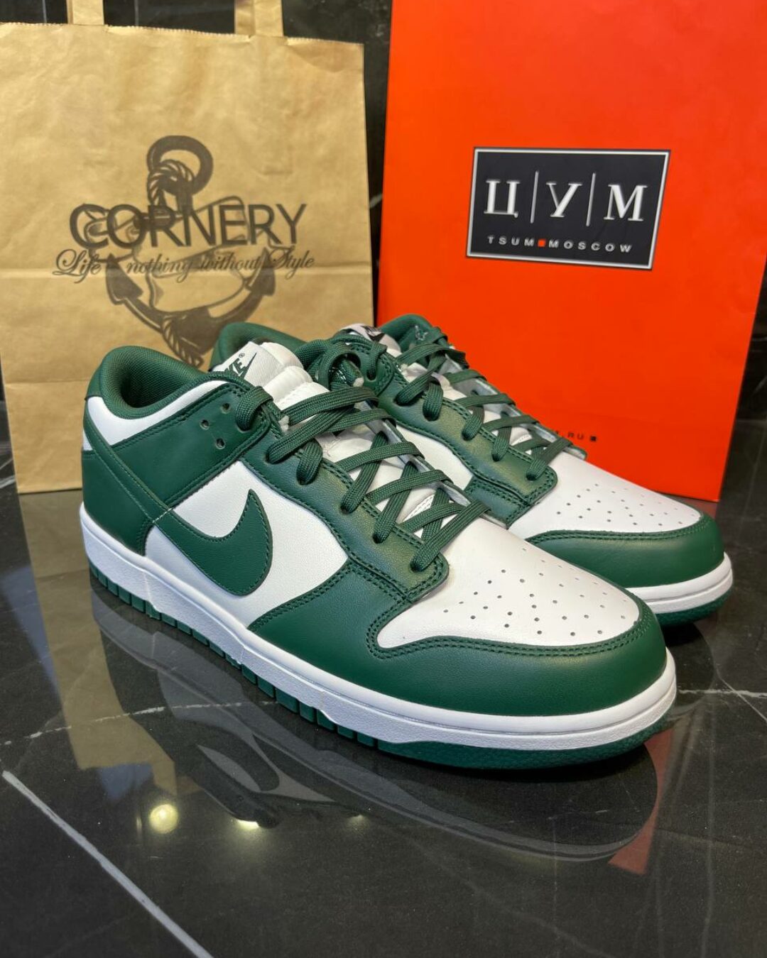 Кеды Nike Dunk Low Michigan State