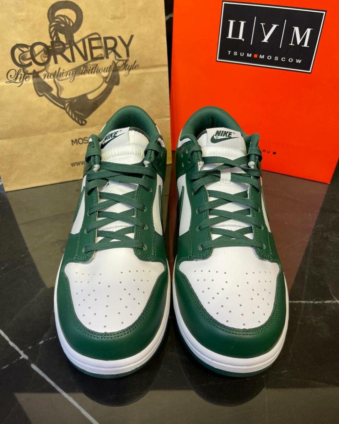 Кеды Nike Dunk Low Michigan State