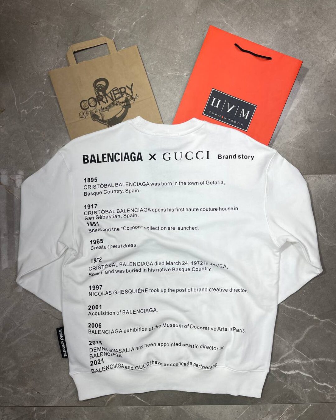 Кофта Balenciaga x Gucci — фото 2