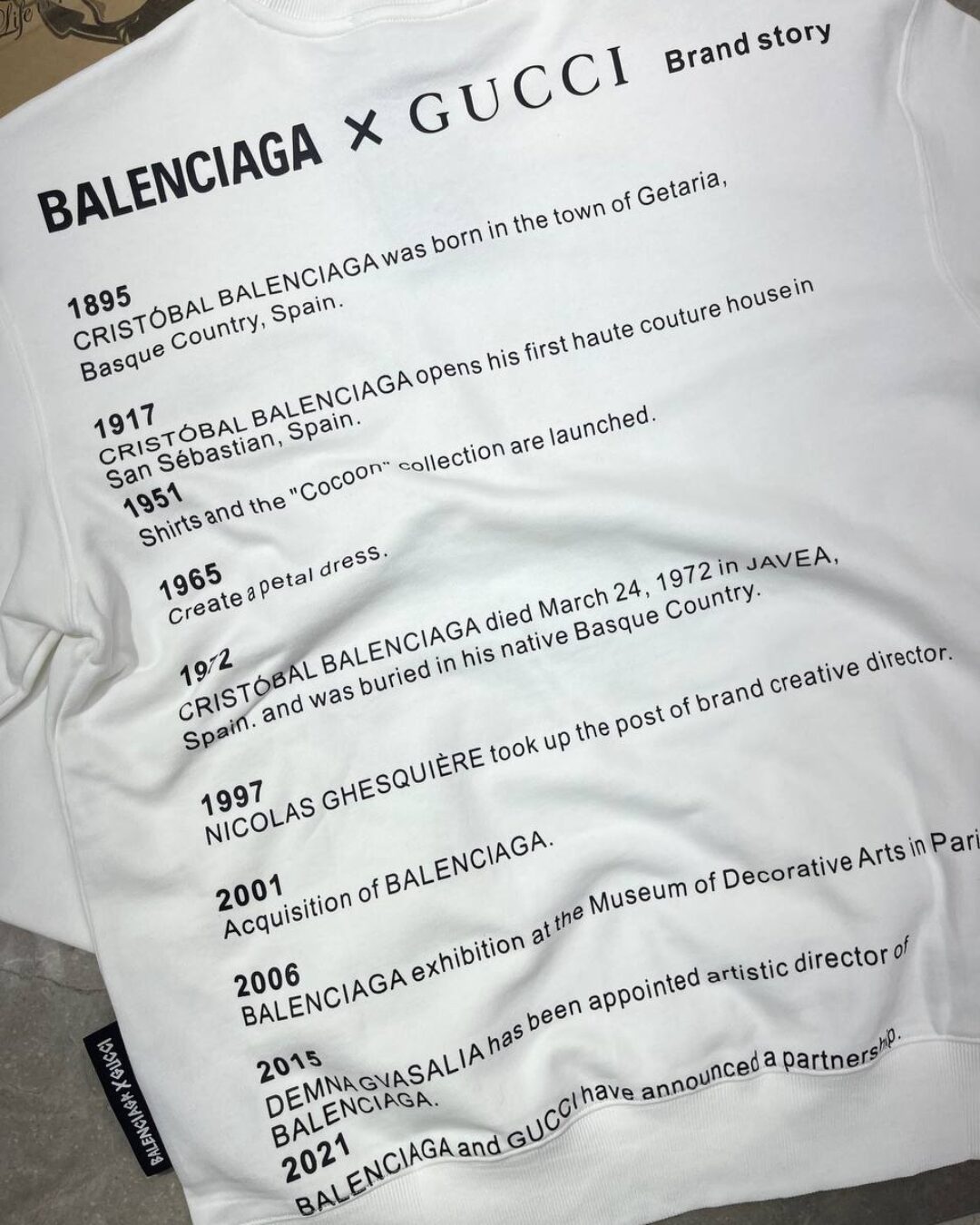 Кофта Balenciaga x Gucci — фото 7