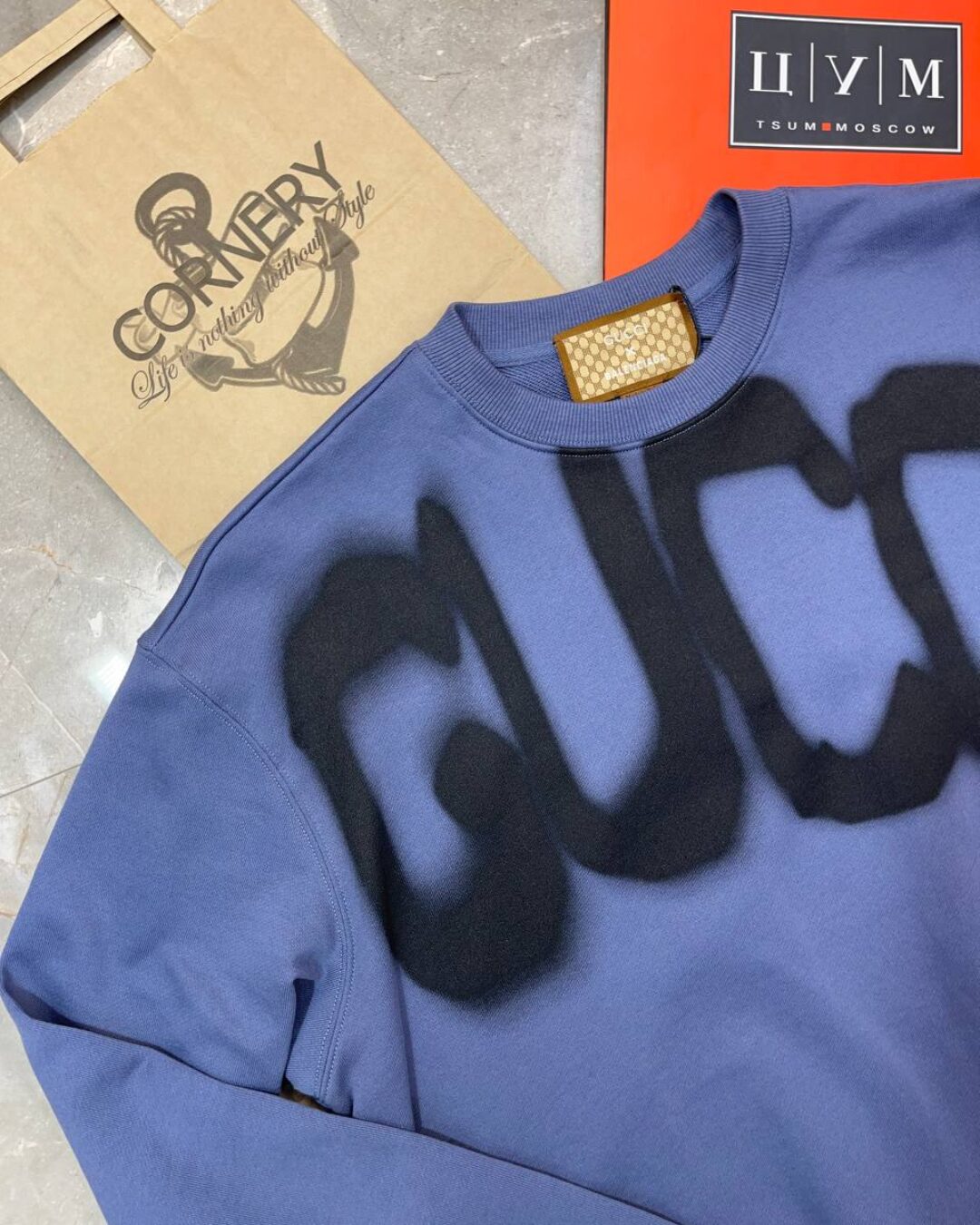 Кофта Balenciaga x Gucci — фото 5