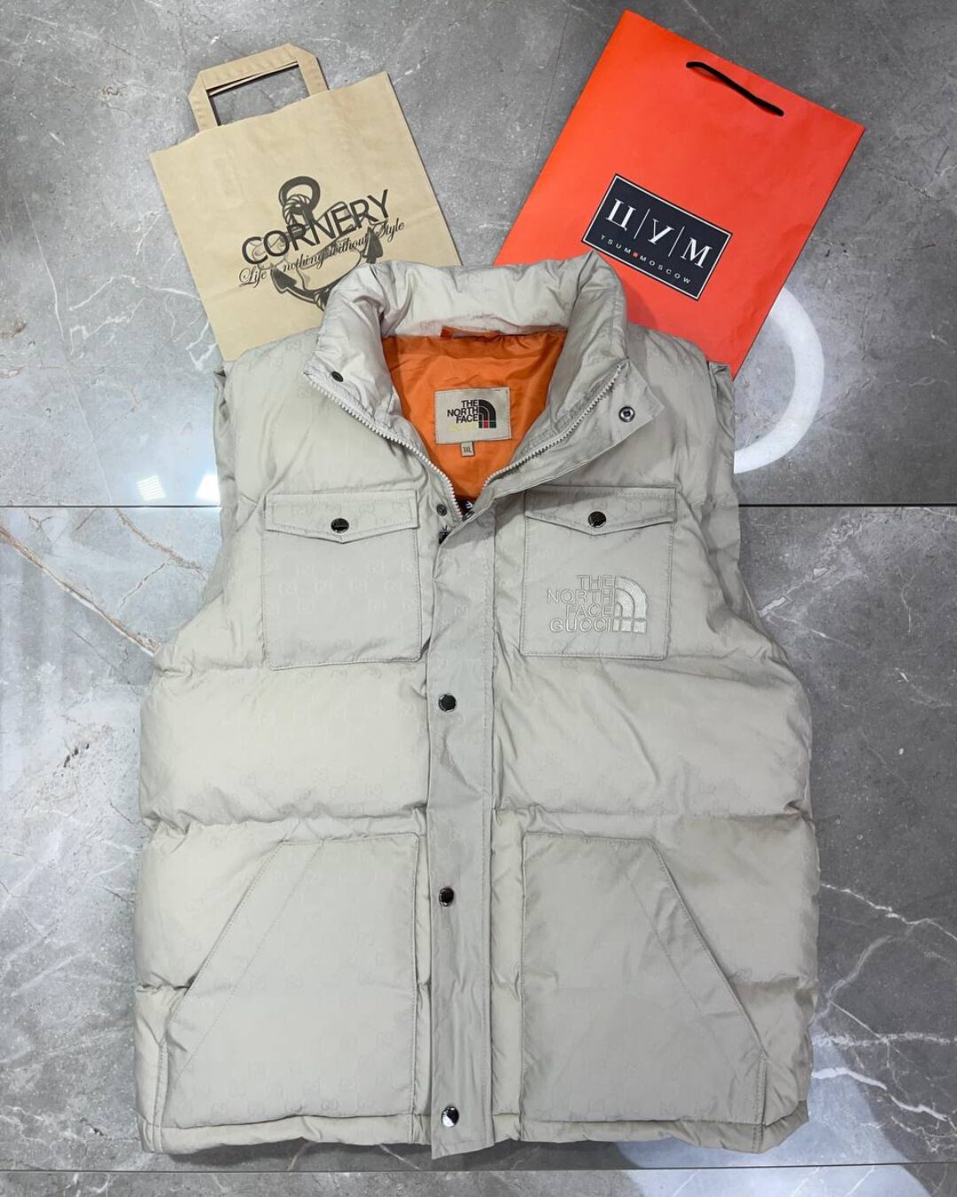 Жилет The North Face x Gucci