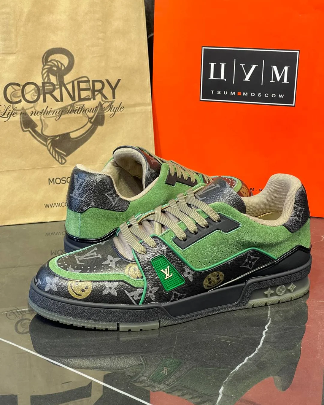 Кроссовки Louis Vuitton Trainer (дисконт) — фото 3