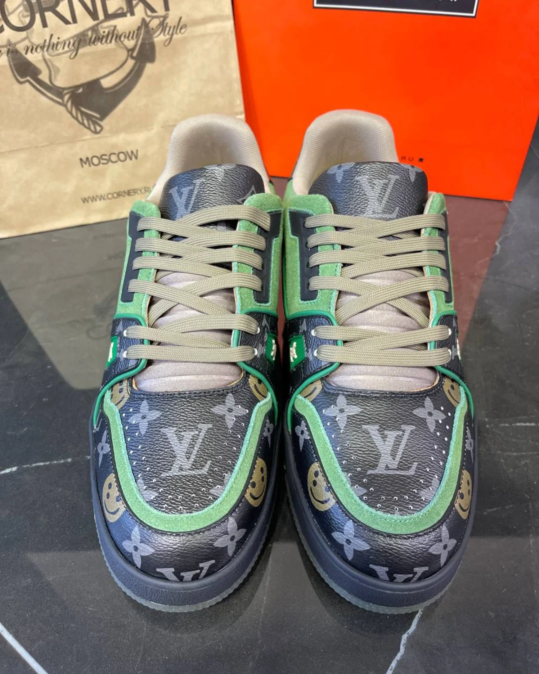 Кроссовки Louis Vuitton Trainer (дисконт) — фото 4