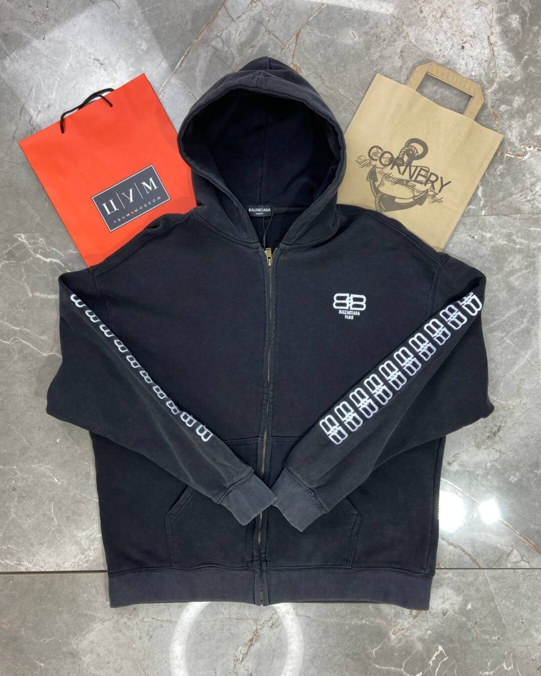 Zip-Худи Balenciaga