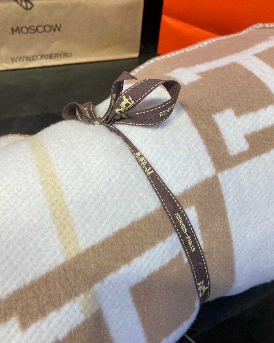 Плед Hermes