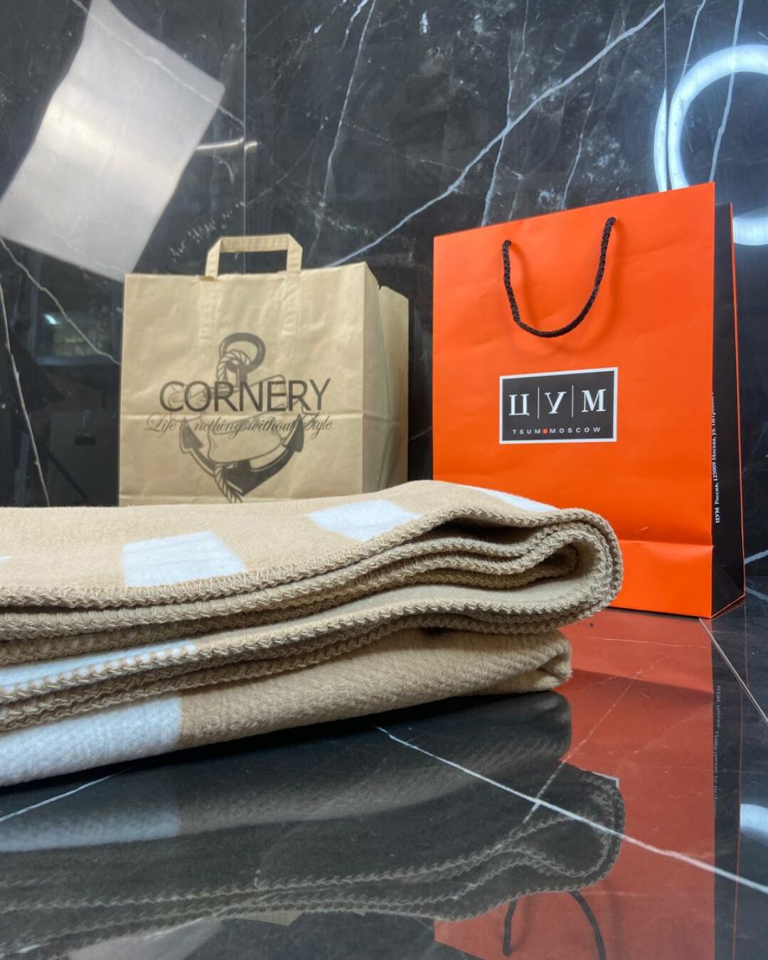 Плед Hermes