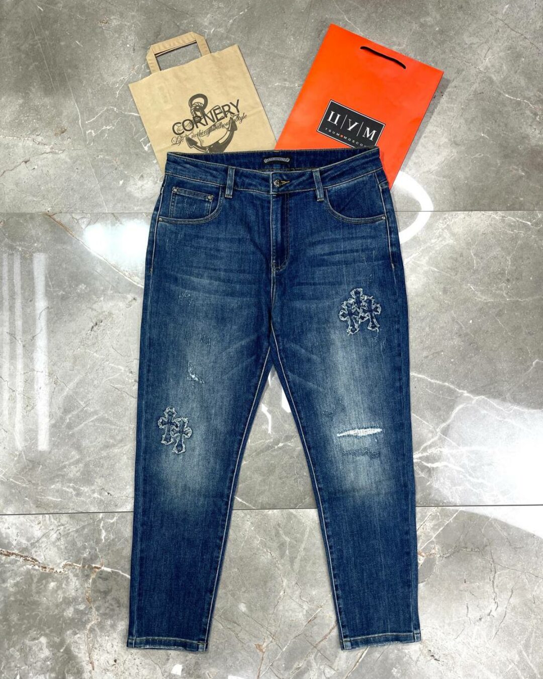 Джинсы Chrome Hearts