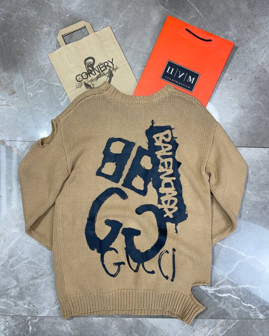 Свитер Balenciaga x Gucci — фото 2