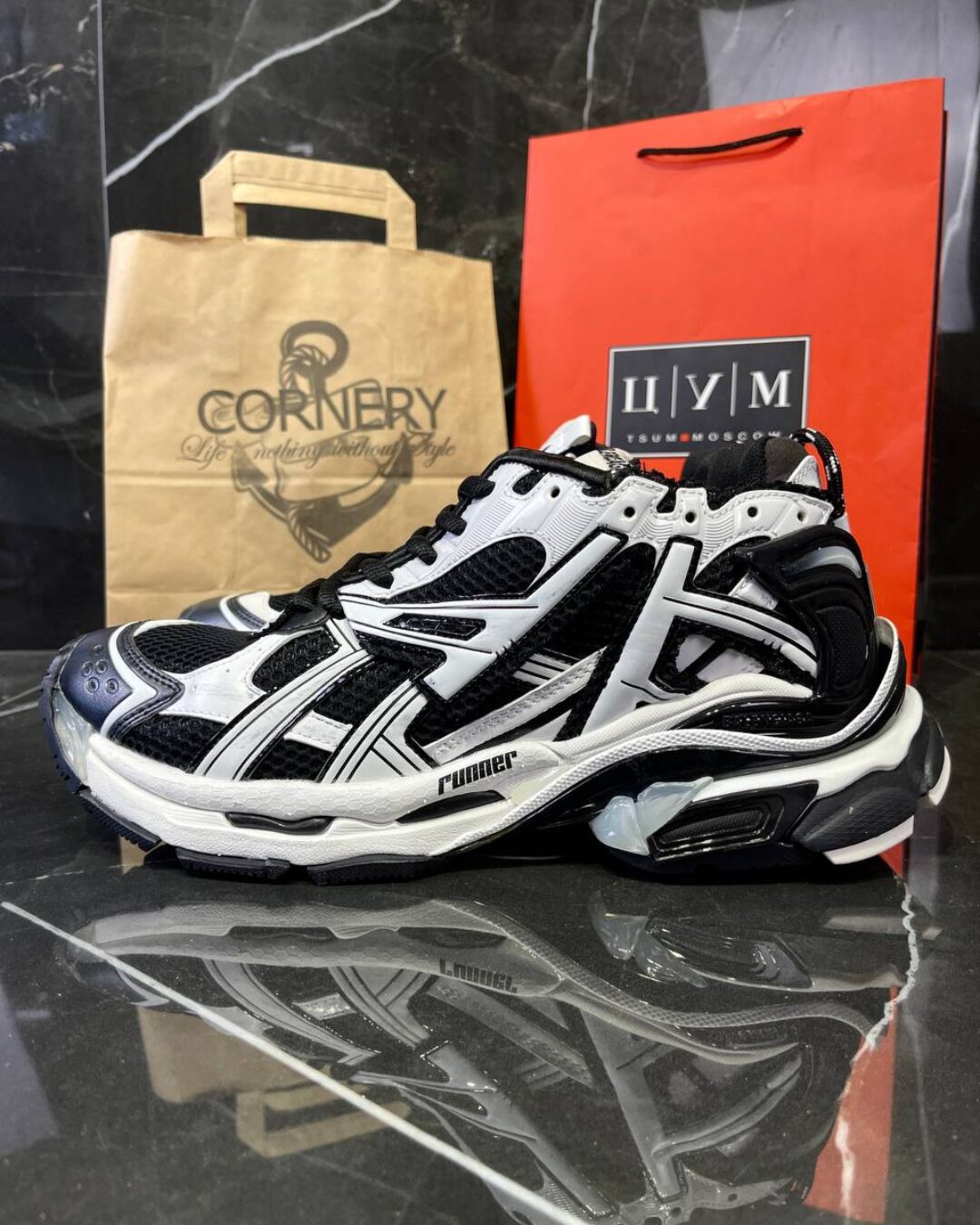 Кроссовки Balenciaga Runner Sneaker — фото 5
