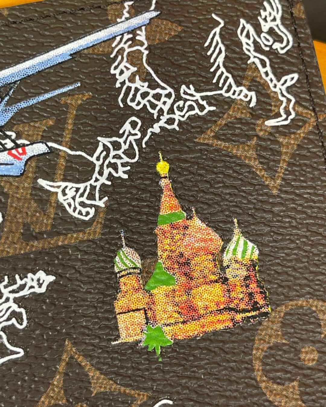 Обложка для паспорта Louis Vuitton