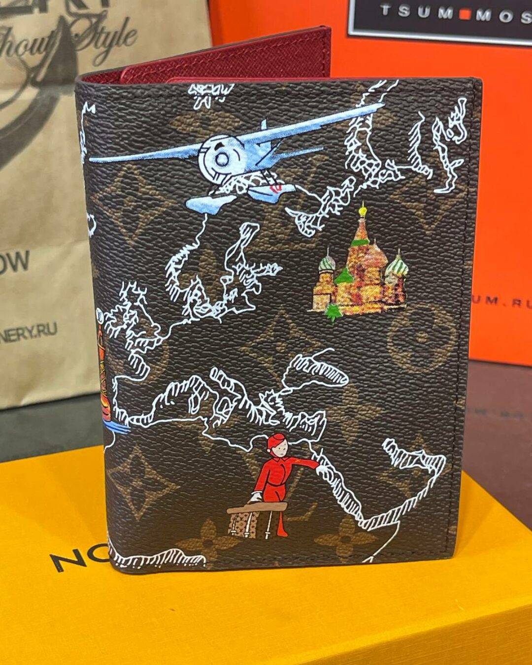 Обложка для паспорта Louis Vuitton