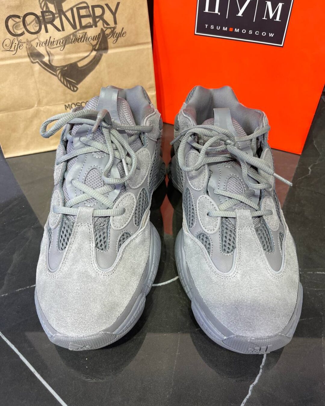 Yeezy 500 "Granite" — фото 2