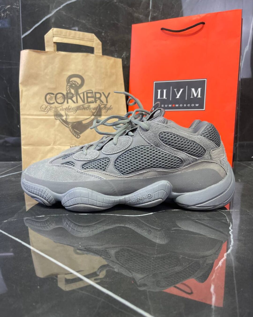 Yeezy 500 "Granite" — фото 5