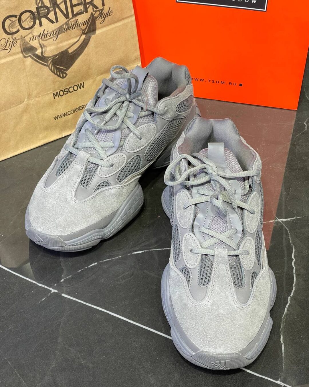 Yeezy 500 "Granite" — фото 9