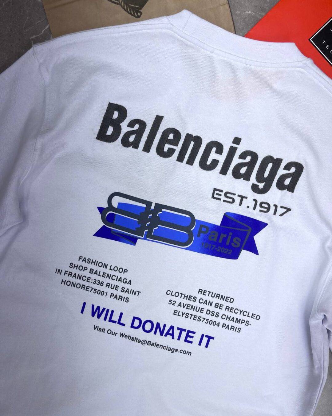 Футболка Balenciaga — фото 9