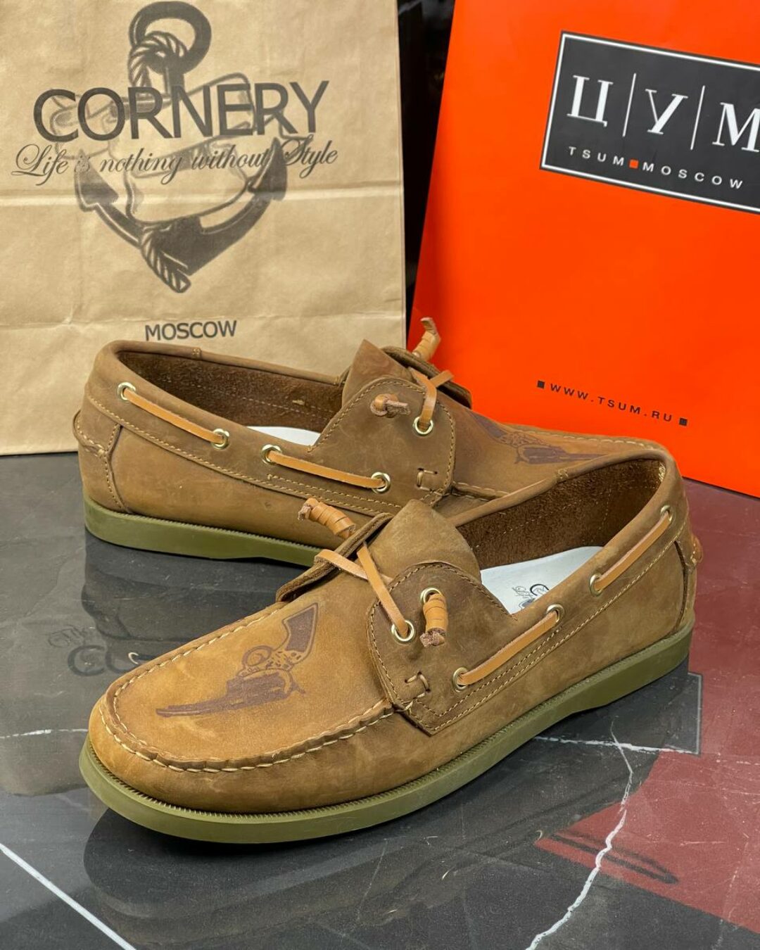 Топсайдеры Cornery