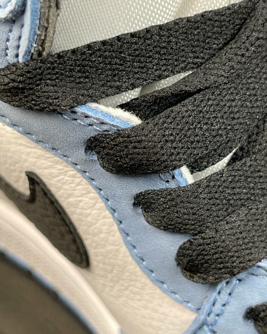 Кроссовки Jordan 1 Retro High White University Blue Black