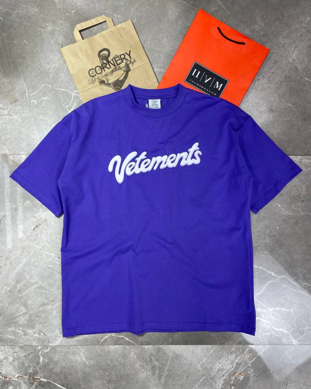 Футболка Vetements Fluffy Logo