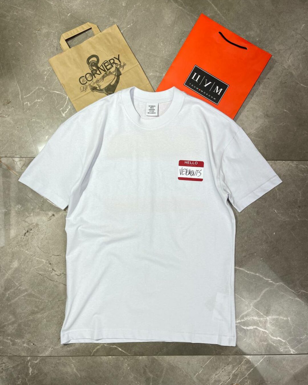 Футболка Vetements My Name Is