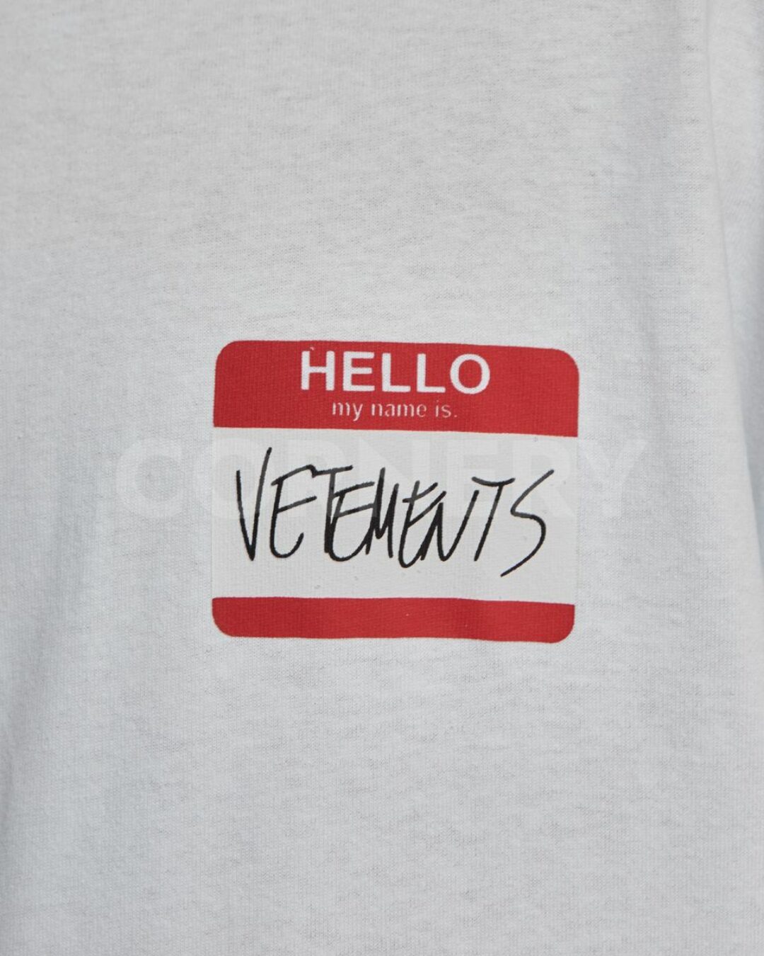 Футболка Vetements My Name Is
