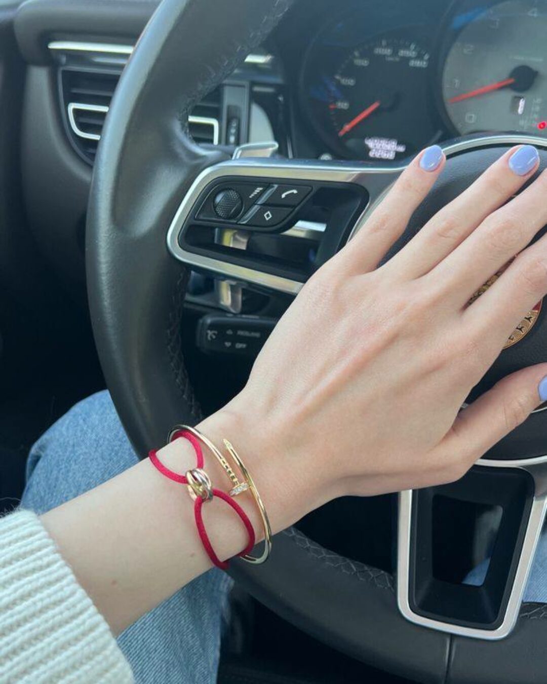 Браслет Cartier Trinity Red