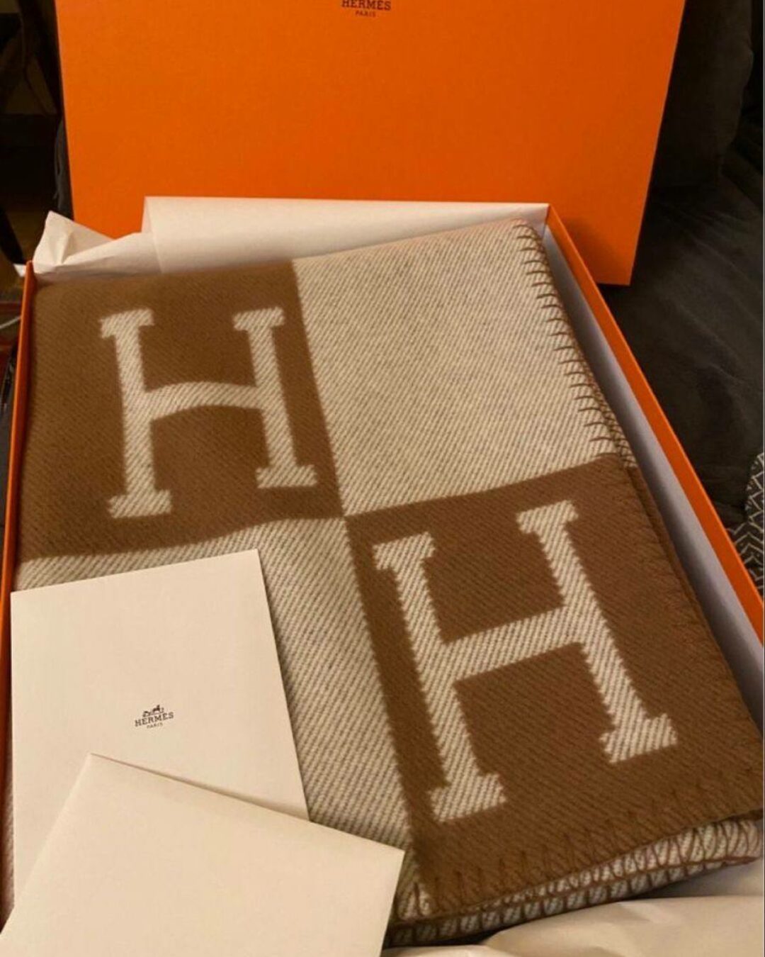 Плед Hermes