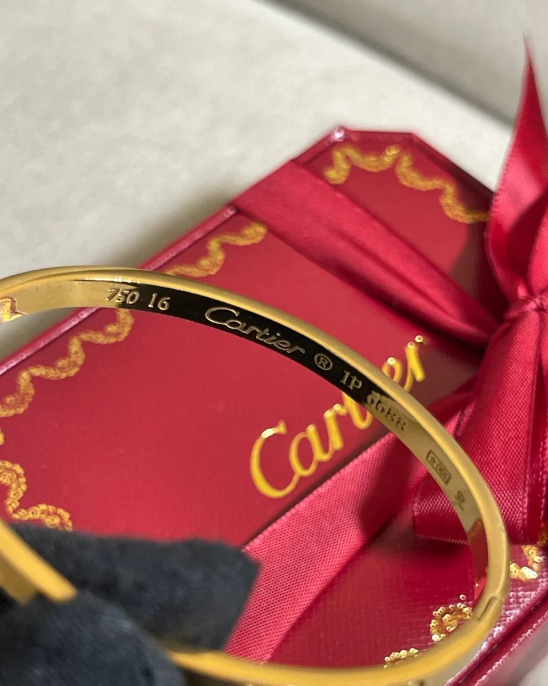 Браслет Cartier Love (тонкий) — фото 2