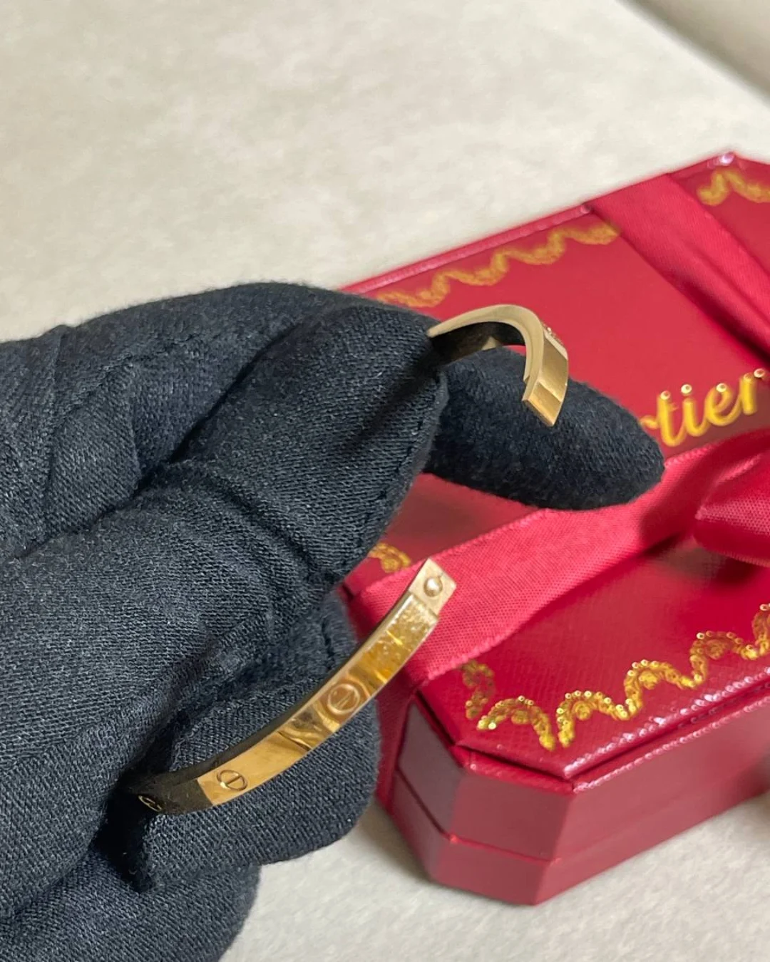 Браслет Cartier Love (тонкий) — фото 3