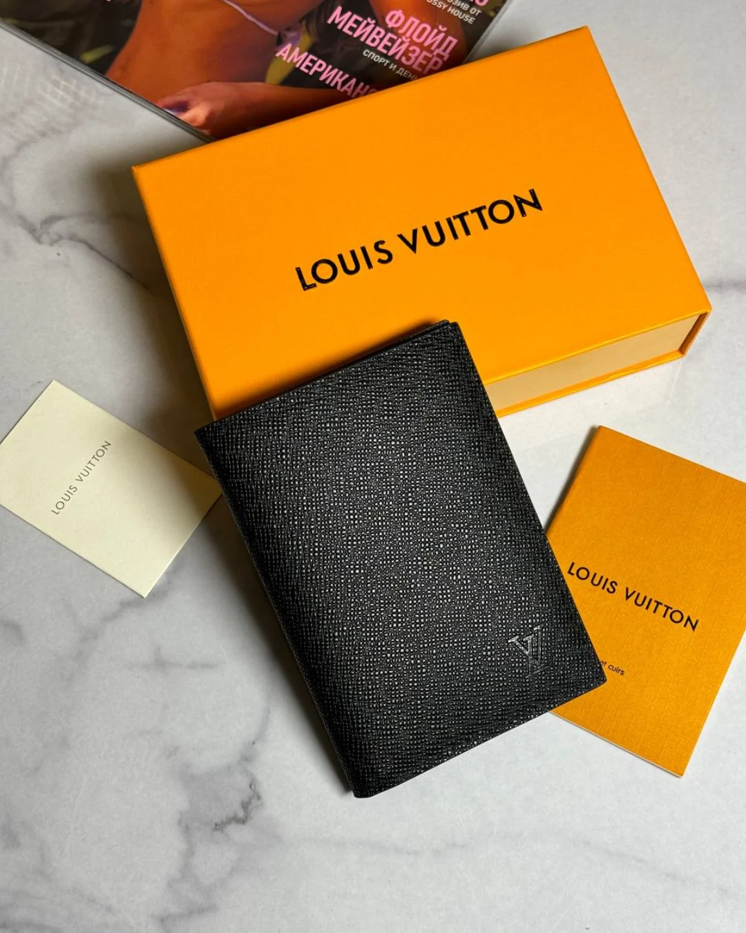 Обложка для паспорта Louis Vuitton (Premium)