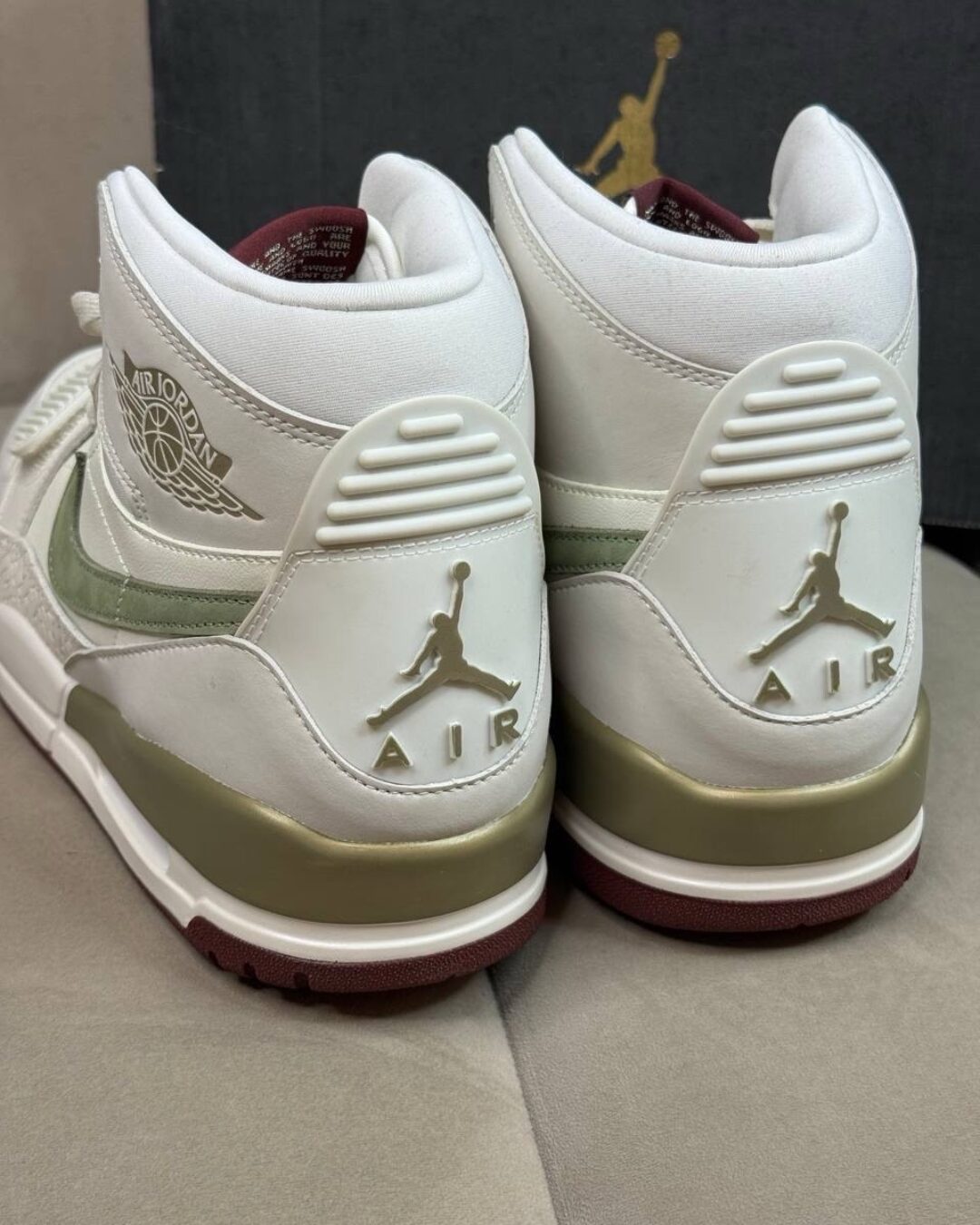 Кроссовки Nike Air Jordan Legacy 312 Year of the Dragon - Oil Green