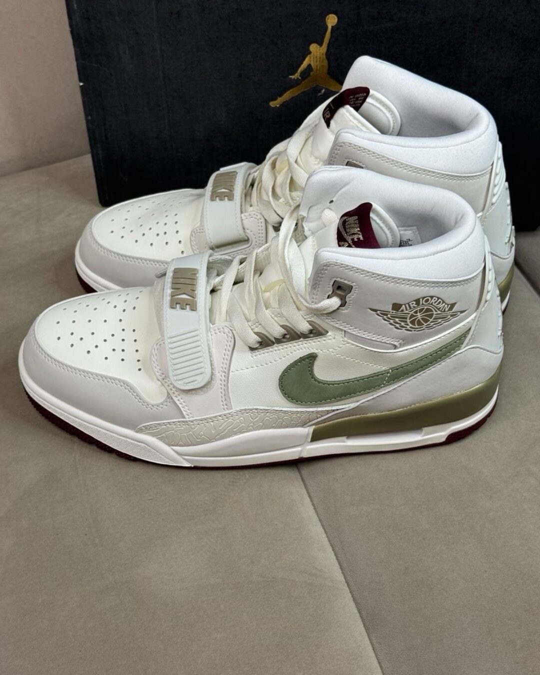Кроссовки Nike Air Jordan Legacy 312 Year of the Dragon - Oil Green