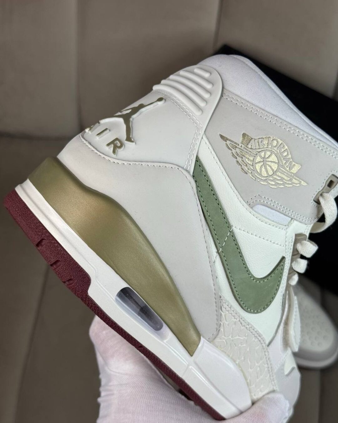 Кроссовки Nike Air Jordan Legacy 312 Year of the Dragon - Oil Green