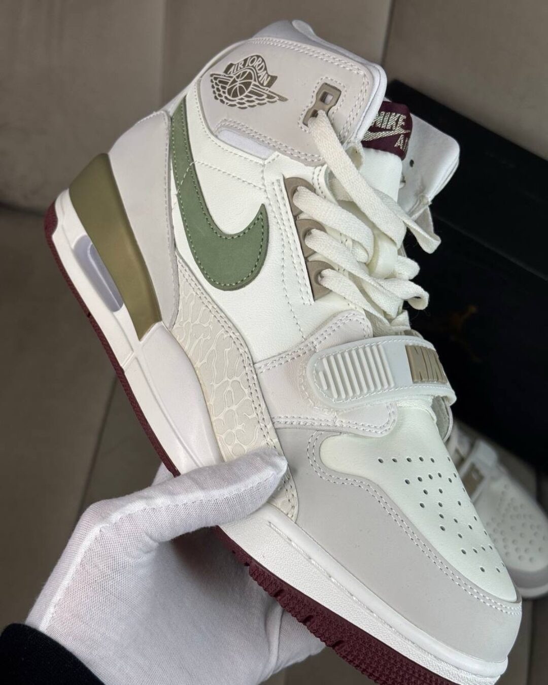 Кроссовки Nike Air Jordan Legacy 312 Year of the Dragon - Oil Green