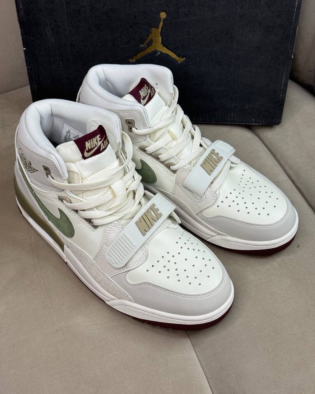 Кроссовки Nike Air Jordan Legacy 312 Year of the Dragon - Oil Green