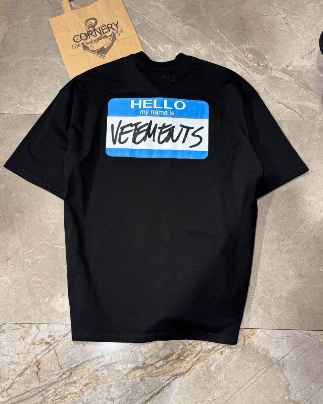 Футболка Vetements My Name Is — фото 2