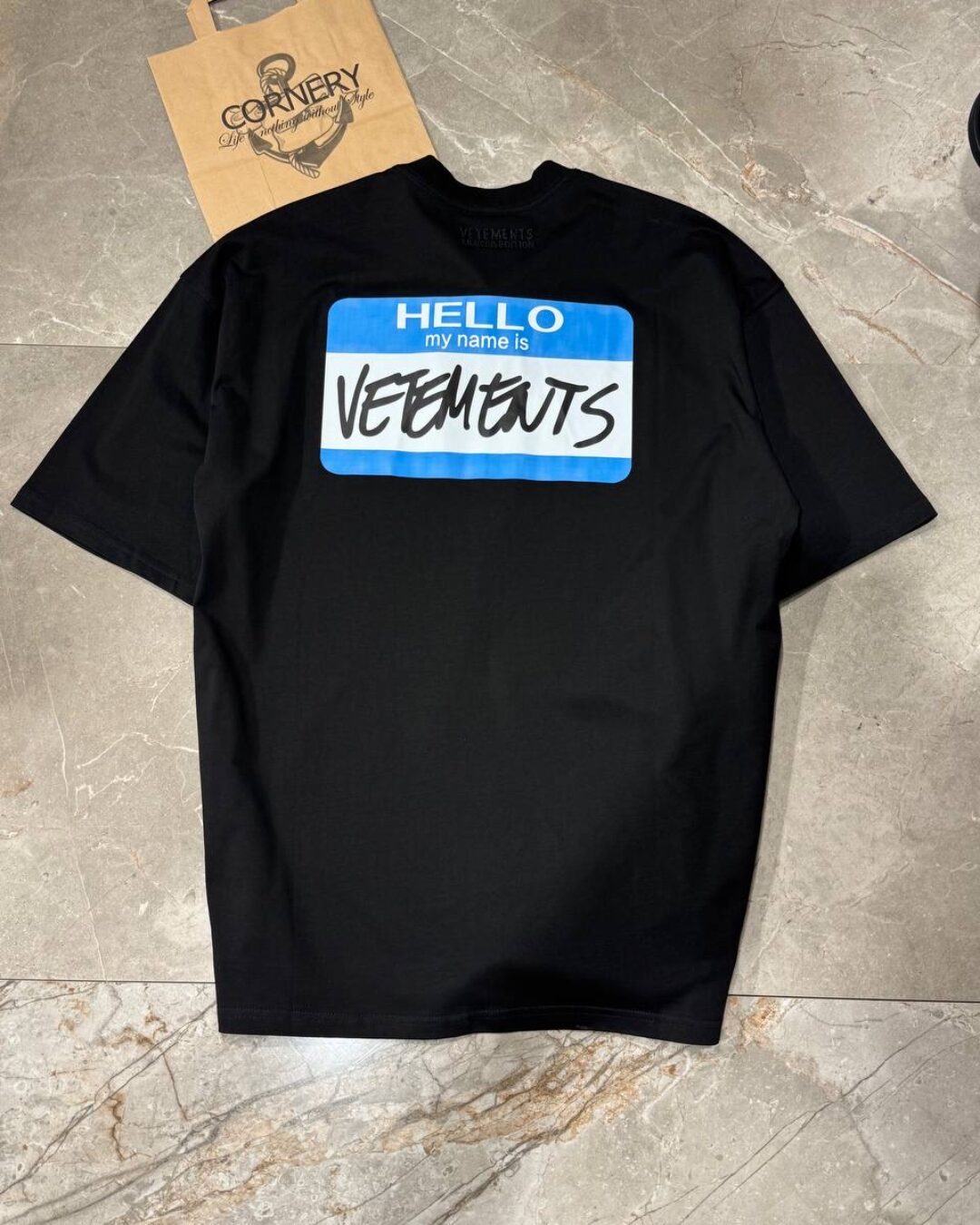 Футболка Vetements My Name Is