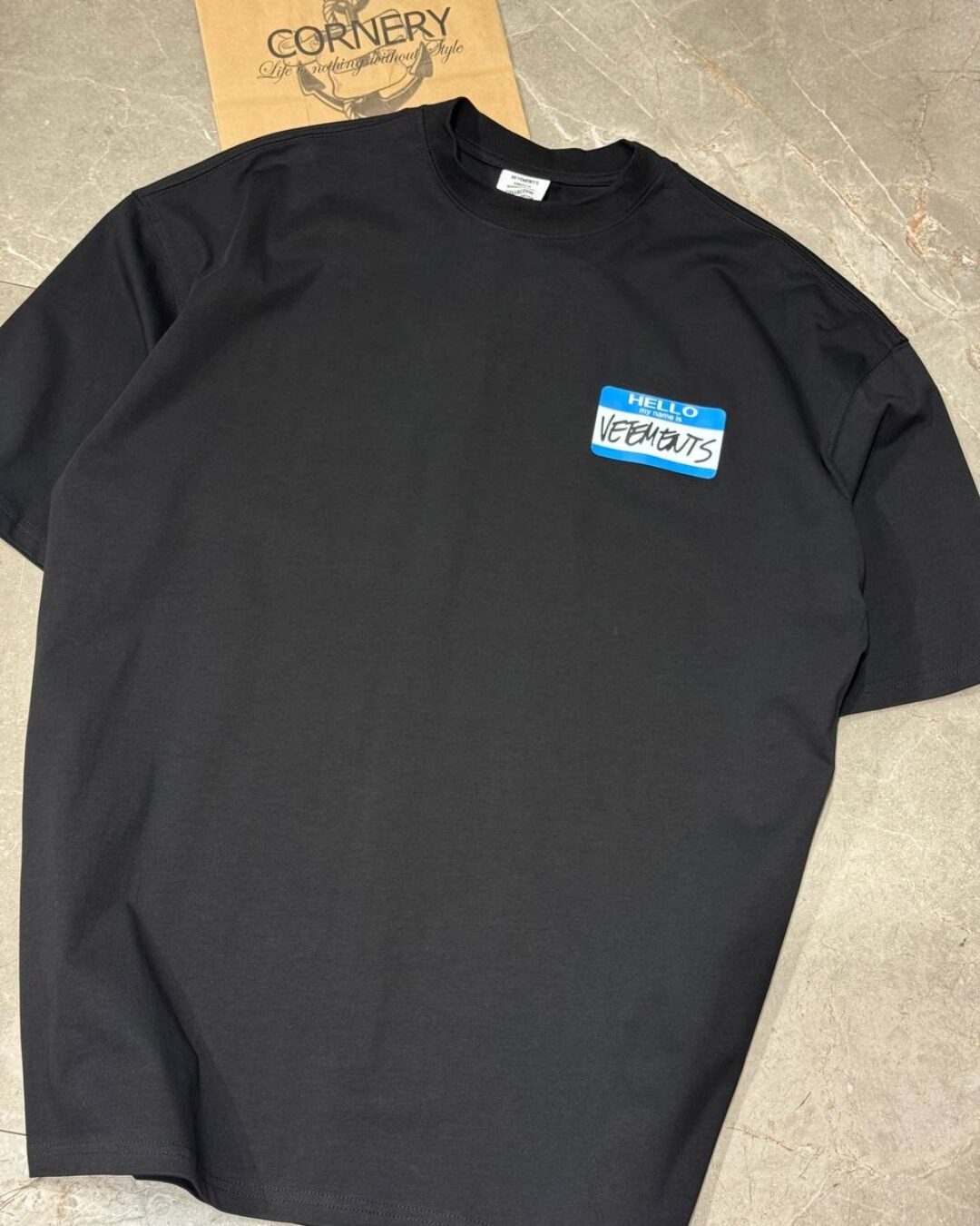 Футболка Vetements My Name Is