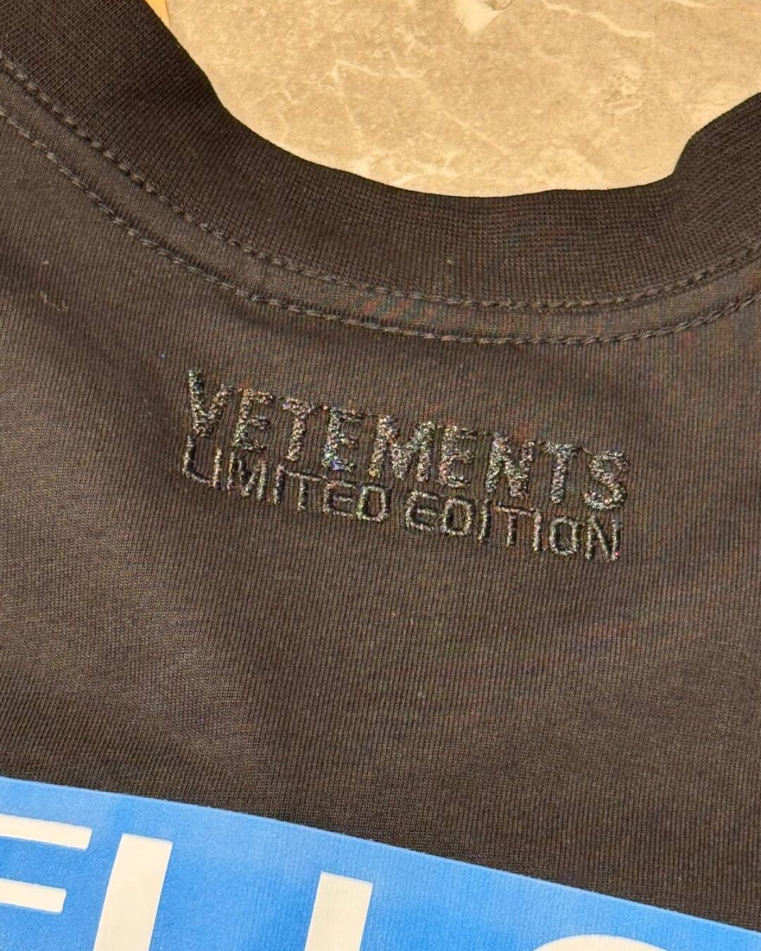 Футболка Vetements My Name Is