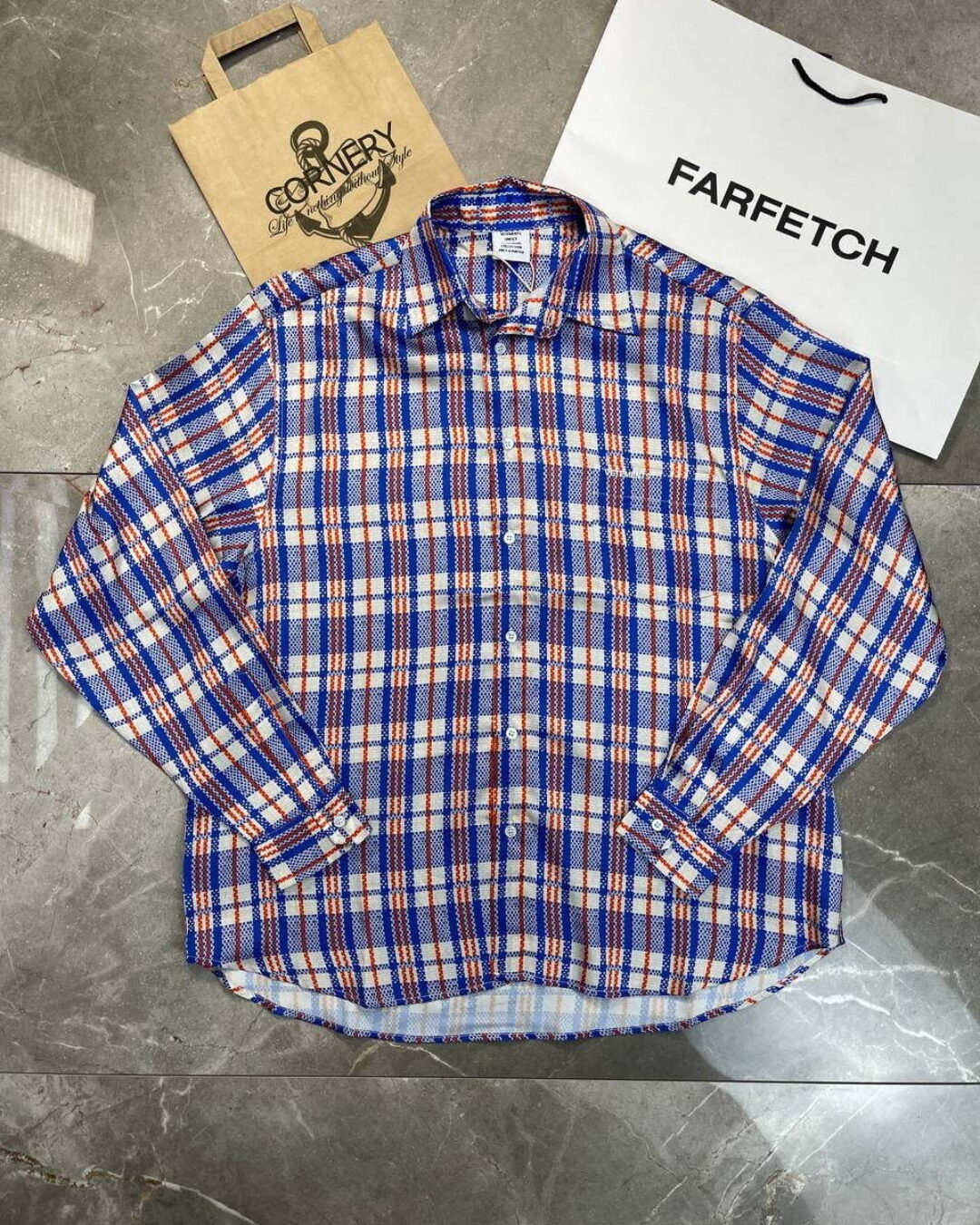 Рубашка Vetements — фото 4