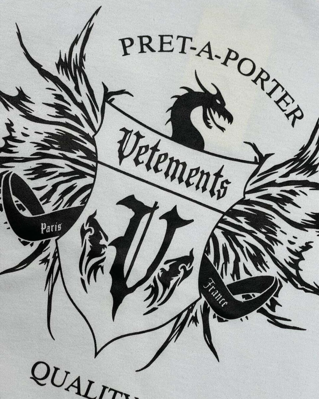 Футболка Vetements Crest — фото 6