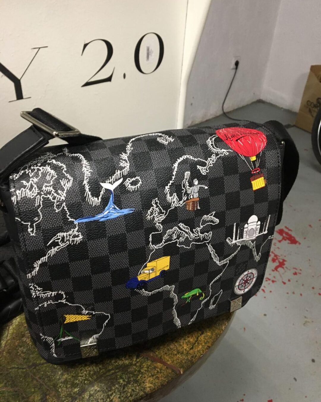 Сумка Louis Vuitton Damier Graphite