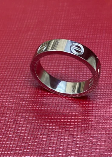 Кольцо Cartier Love (Silver)