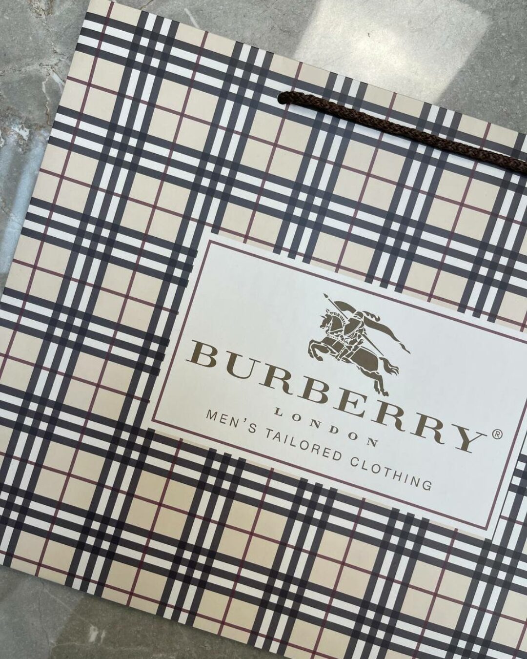 Пакет Burberry