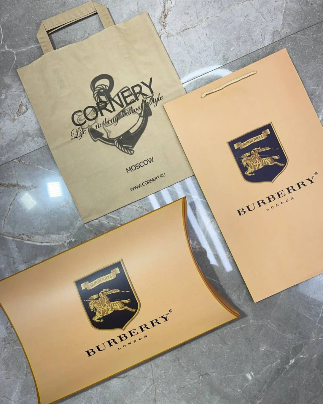 Пакет + Конверт Burberry