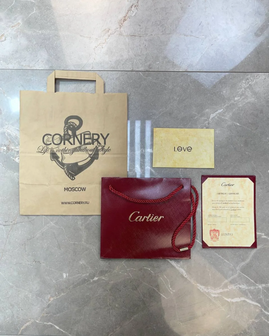 Пакет Cartier Small