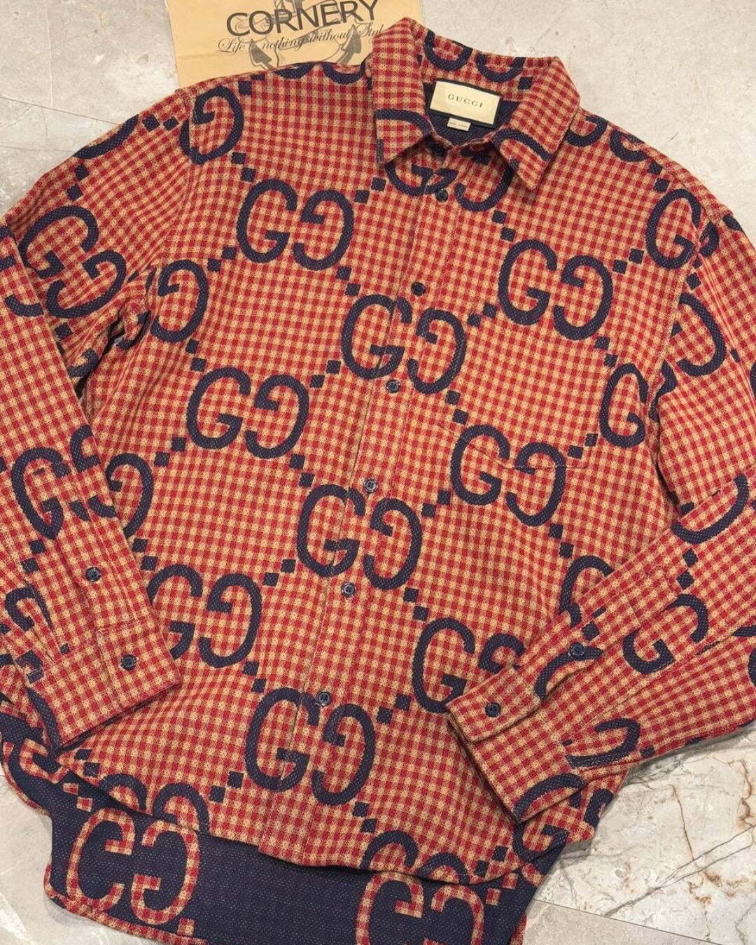 Рубашка Gucci — фото 5