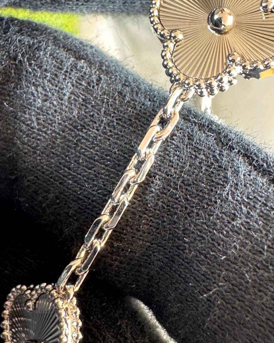 Браслет Van Cleef & Arpels Vintage Alhambra Silver/Reflective